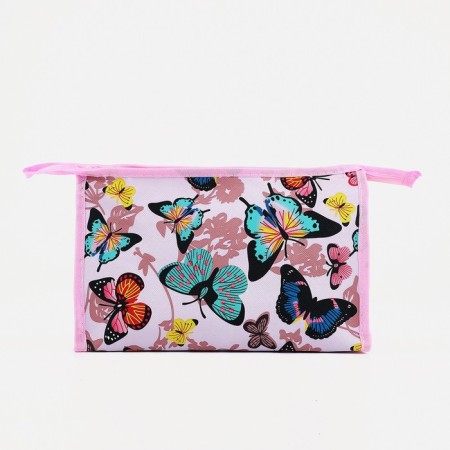 Lightning cosmetic bag, pink color-1