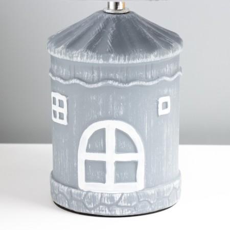 Table lamp "Maizon" E14 40W gray 22.5x22.5x33.5 cm Risalux-5