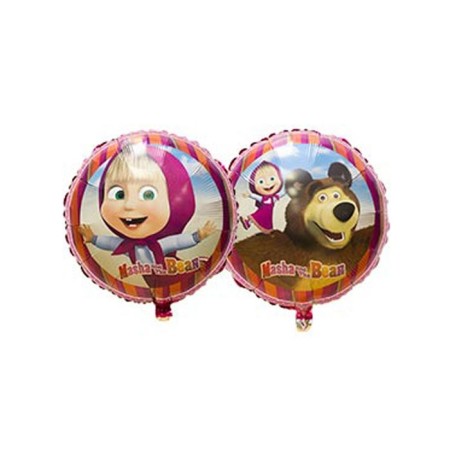 Foil ball 18 "" Masha and the bear ", circle-2