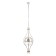 Lamp Bayerlux 88508/1 E27 40W chrome 26x26x70-170 cm