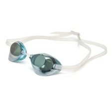 ATEMI R302M swimming glasses, starting, mirror, silicone, blue color