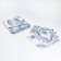 Souvenir napkins "Back of bucks", 2 layers, 25 sheets, 33x33 cm