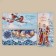 A set of molding envelopes "Happy New Year!" 10 pieces, 17 x 8 cm, new year