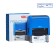 Automatic stamp "Medical inspection" _ "20__g. Signature __", 14 x 38 mm, blue