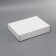 Box the team, without printing, lid is "white" without a window 29 x 23.5 x 6 cm
