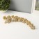 Souvenir Polystone "Golden Elephants - Roots of Trees" Nr 7 pcs H = 9; 8.5; 7.7; 6.5; 6.2; 5.4; 4.2 cm
