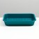 Medium pearl toilet with a mesh of 36 x 26 x 6.5 cm, turquoise