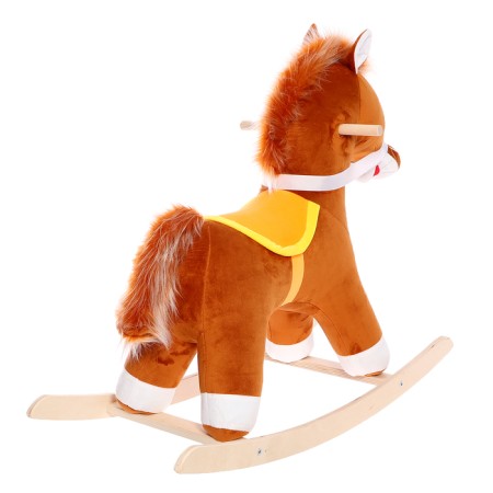 Rocking "horse", brown color-3