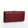 Women's wallet on a magnet, burgundy color