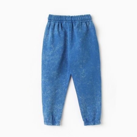 Pants for the boy, the color is blue, height 104 cm-3