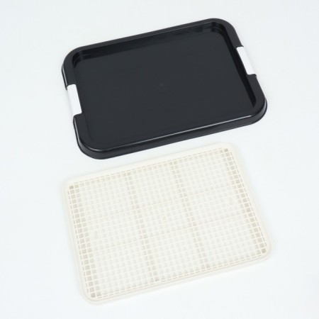 Dog toilet, 51 x 38 x 3 cm, black-4