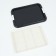 Dog toilet, 51 x 38 x 3 cm, black
