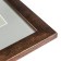 Plastic photo frame "Emma" 21x30 cm, brown