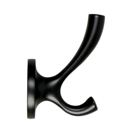 Furniture hook Cappio Cone, two -rod, black color, 3 pcs.-4