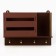 The keybox is wall -mounted with a shelf with a shelf and pocket, Reiki, 17 x 12 cm.