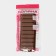 Form for chocolate of the rectangle, silicone, 26 × 9.5 cm, 10 cells (7.1 × 1.7 cm), brown color