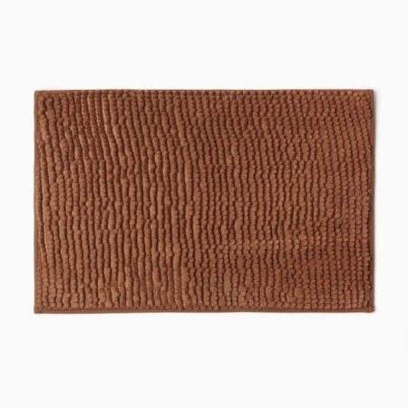 Set of bathroom rugs Ethel Bukley Color Coffee 2 pcs, 38x58 cm, 48x38 cm-1