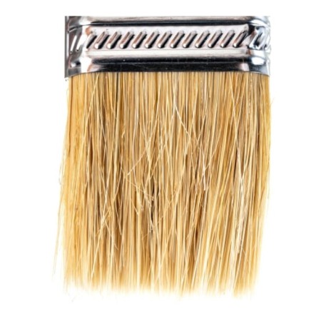 Brush flat bison 4-01011-038, natural bristles, plastic pen, 38mm-2