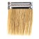 Brush flat bison 4-01011-038, natural bristles, plastic pen, 38mm