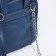 Bag Cross-Bodi Medvedkovo with a zipper, blue color