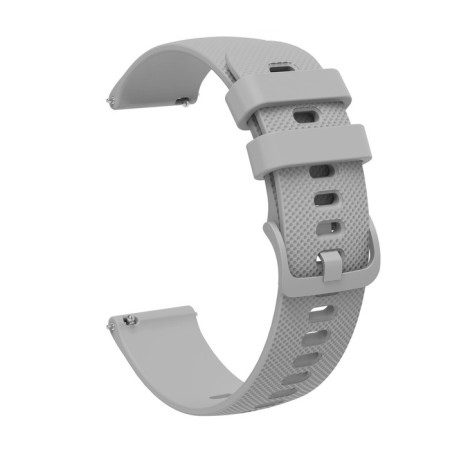 Smart hours strap, 22 mm, silicone, gray