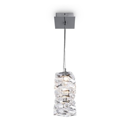 Suspended lamp Maytoni Mod124PL-L3CH3K, 1XLED, 3W, 12x12x89 cm, 200lm, chromium color-1