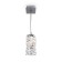 Suspended lamp Maytoni Mod124PL-L3CH3K, 1XLED, 3W, 12x12x89 cm, 200lm, chromium color