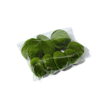 Moss Artificial "Stones", set of 8 pcs., Greengo-10