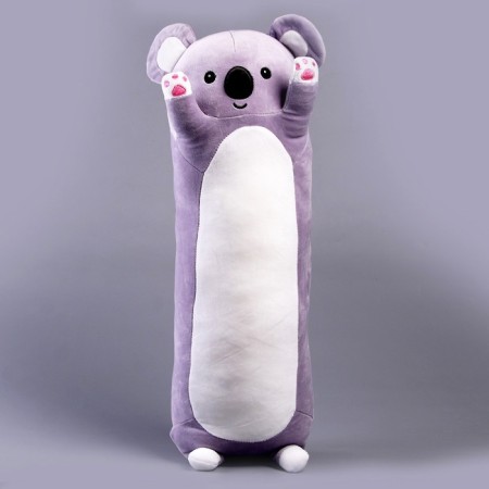 Soft toy-podushka "Coala", 70 cm, color gray color-2