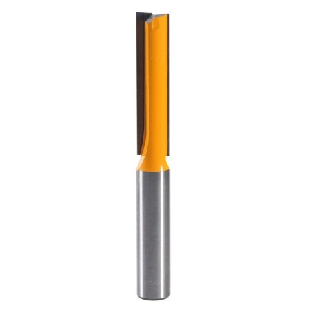 Frasure groove Encor Prof 46002, straight, on wood, add. plate, d = 12 mm, 12 x 50 mm