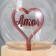 Spinker "Shar-heart" LED 3XAG10 ball 8cm 6.5x6.5x11.5cm