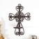 Cast iron candle for 1 candle wall "Celt" 34.5x11.5x24 cm