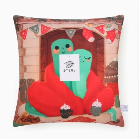 Czech on the pillow Ethel "Home Comple" 40x40 cm, velor-6