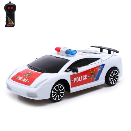 The Police machine, on the radio, works from batteries