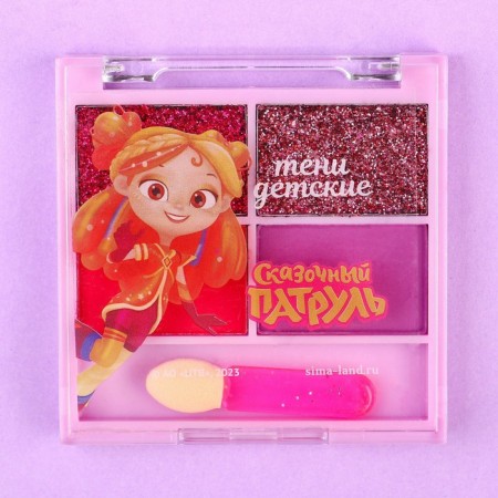 Features for the eyelids, 4 colors "girlfriends", fabulous patrol, mix-3
