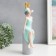 Souvenir Polystone "Girl ears Bunny, with a bubble on the column" Mix 29x7x10 cm
