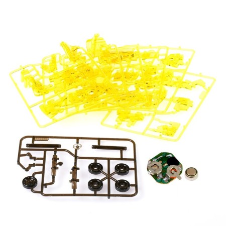 3D puzzle "Retro-car", crystalline, 54 details, Mix colors-1