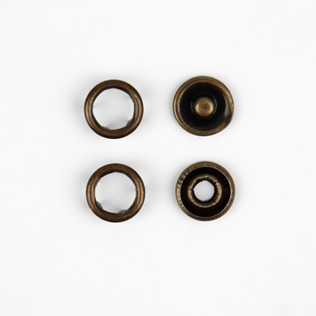 Shirt, open button, d = 9.5 mm, antique color-1