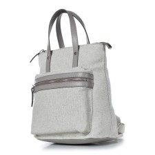 Youth backpack, gray color