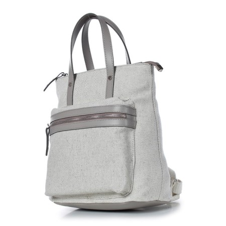 Youth backpack, gray color