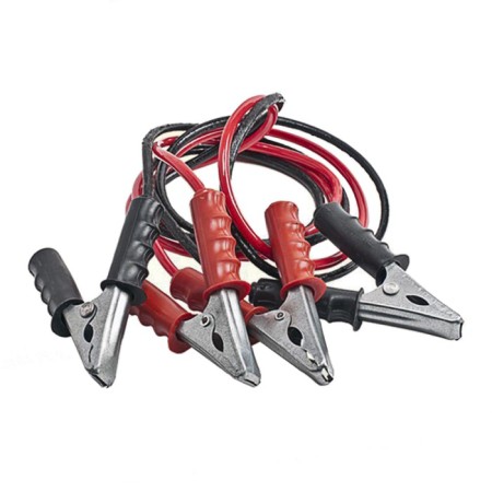 Starting wires "Glavdor" 200a, 2 m, copper, black-red winding