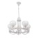 Chandelier 6591212/5 E27 40W white-gold 54x54x28 cm Bayerlux