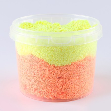 Ball plasticine, container 500 ml, two -tone, mix-4