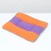 Animal mattress, bilateral, 87 x 70 cm, orange/lilac