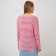 Longsliv female striped Mist ONESIZE, pink