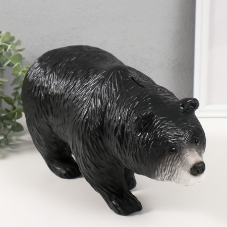 Piggy bank "Black Black" 18.5 x 14 x 36 cm-4