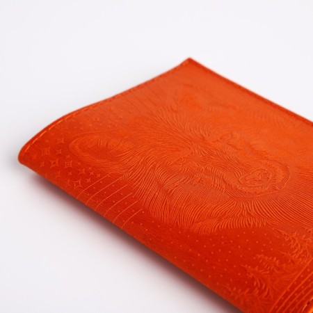 Passport cover, orange color-4