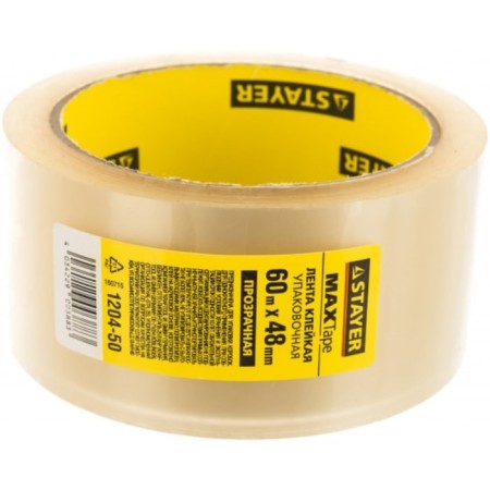 Adhesive tape Stayer Max Tape 1204-50, transparent, 48 mm x 60 m-3