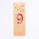 Candle in the cake on the skewer "Rubin collection", number 9, 5.2 cm, ruby