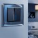 Frame for 1 post WL08-FRAME-01, Black color, Glass material